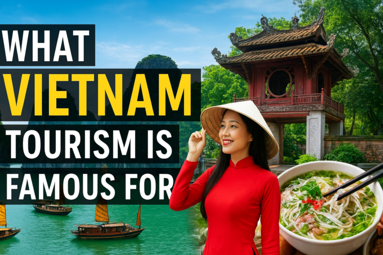 Vietnam tourism famous for